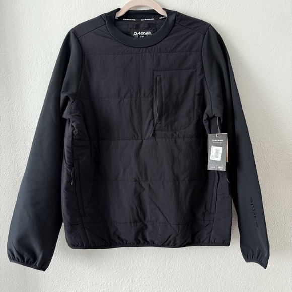Dakine Cruiser Insulated Crew Pullover Shirt Jacket Unisex Small Black - Picture 6 of 14